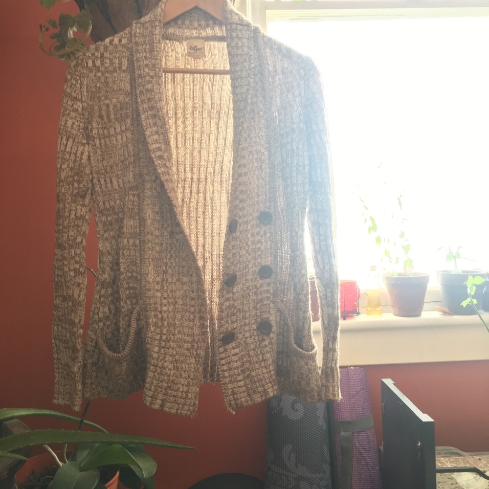 Sweat/cardigan